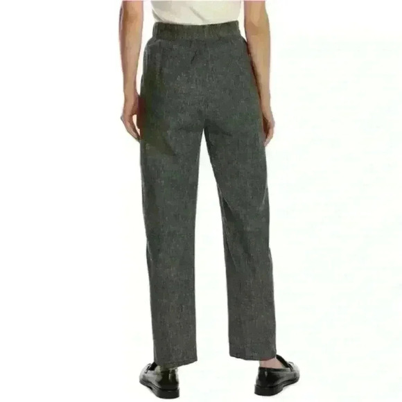 Eileen Fisher Tapered Ankle Pant In Black/ White Check Size 1X New With Tags! - Picture 2 of 10